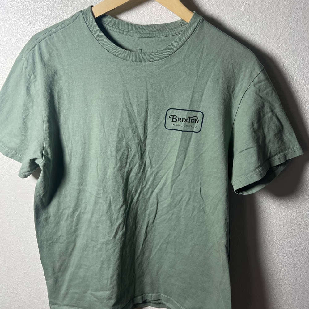 Brixton Sage Green Short Sleeve Tee